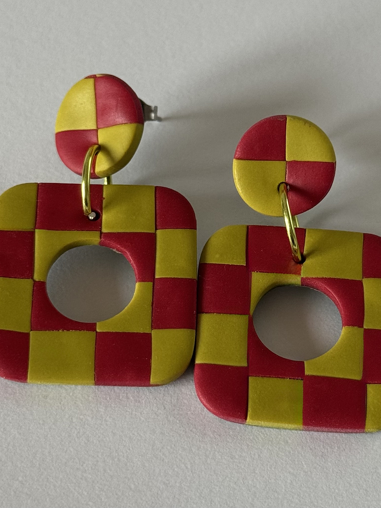 Brincos Padrão Circus 7