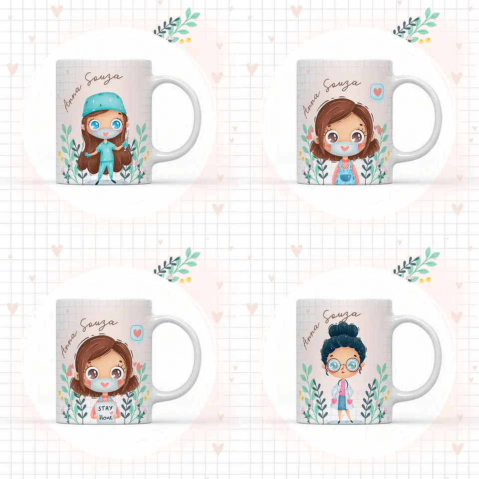 8 Arte Caneca Linha de Frente Arquivo Png 2