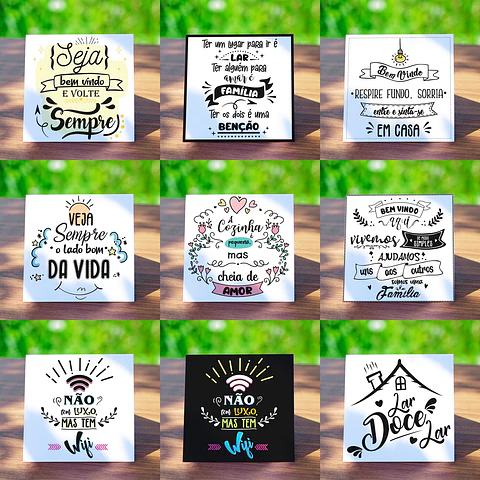 10 Artes Azulejos Editáveis em Corel Draw