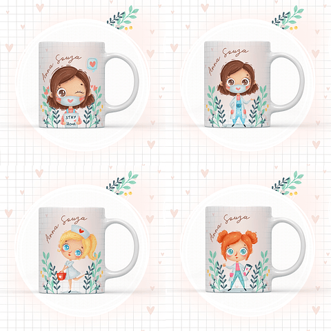 8 Arte Caneca Linha de Frente Arquivo Png