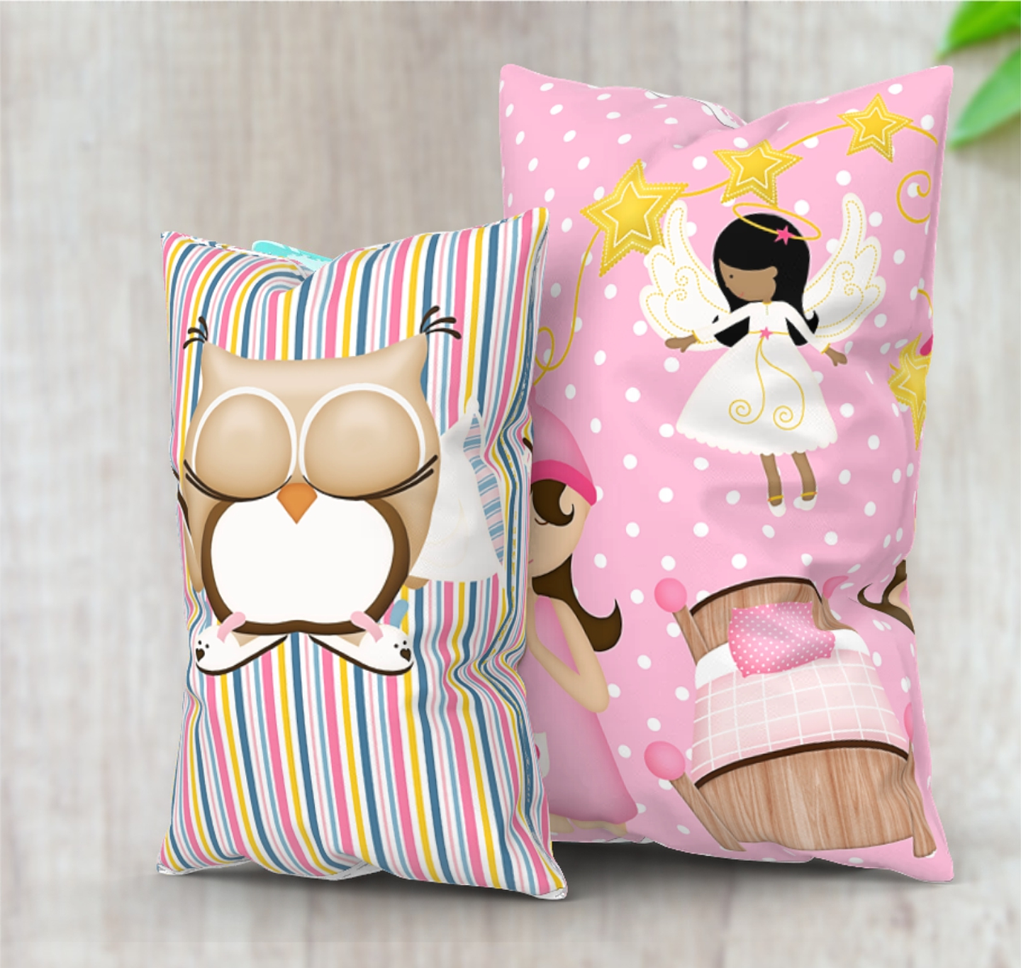 21 Artes para Almofadas e Naninhas Editável em Corel Draw 5