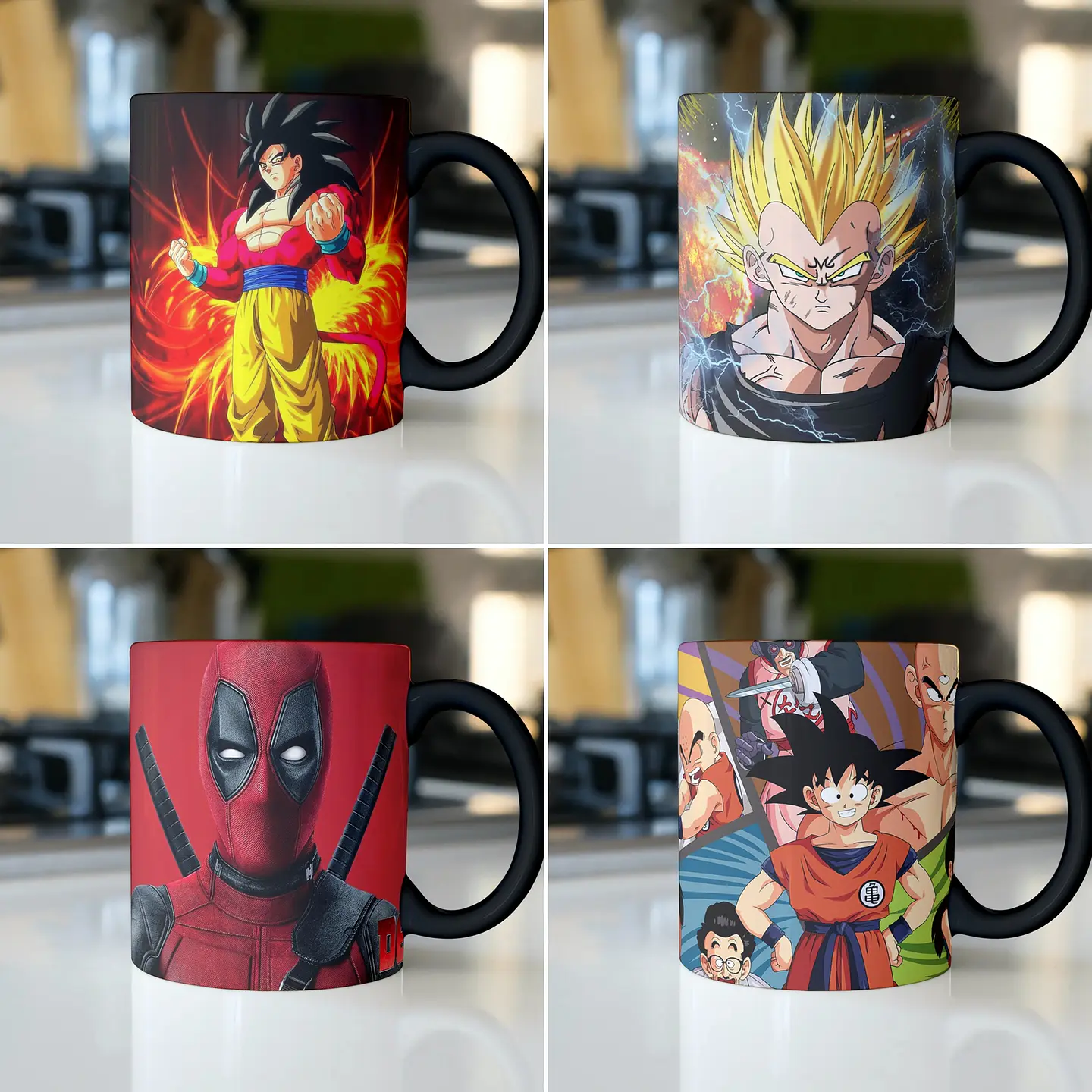 90 Artes para Caneca Anime 4K Arquivo em Jpge/Png 2