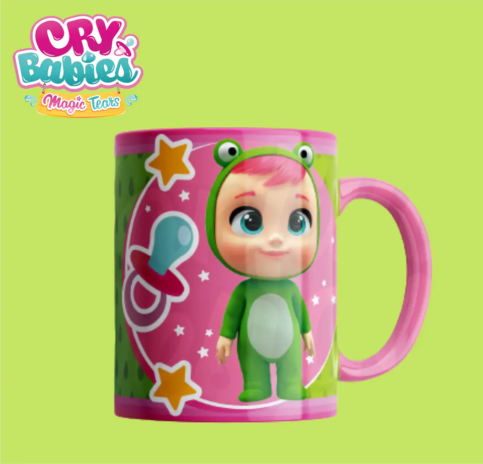 7 Artes Caneca Baby Crys Editável em Photoshop 4