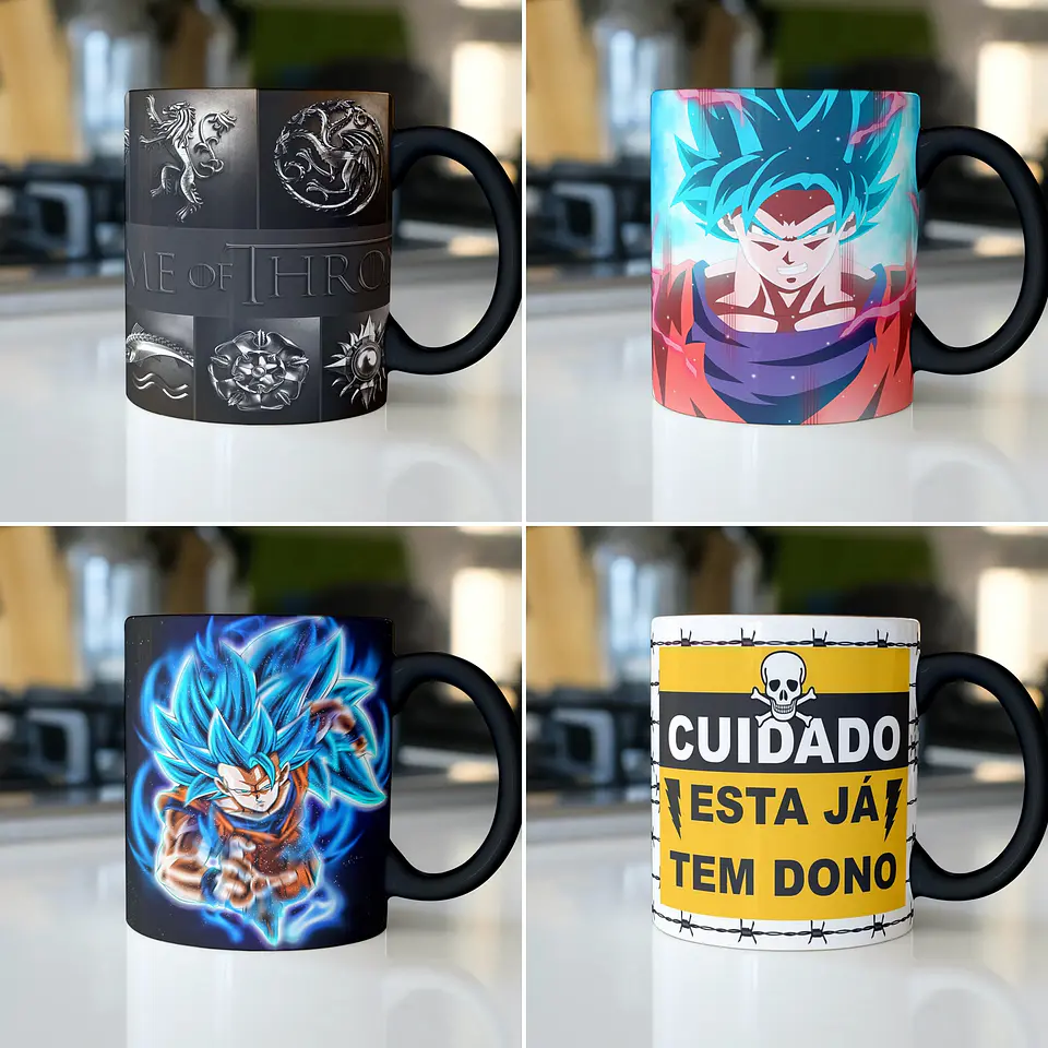 90 Artes para Caneca Anime 4K Arquivo em Jpge/Png 6