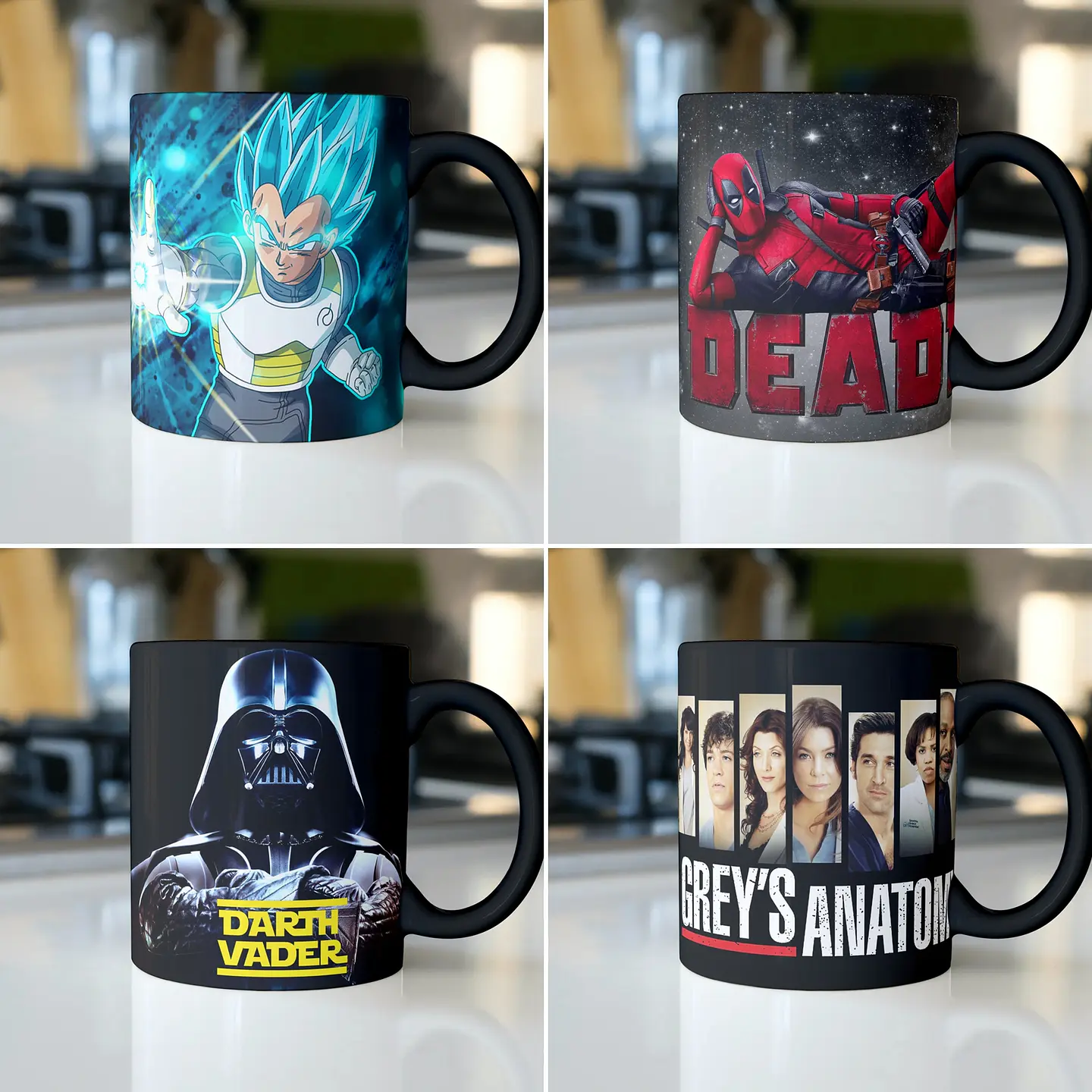 90 Artes para Caneca Anime 4K Arquivo em Jpge/Png 7