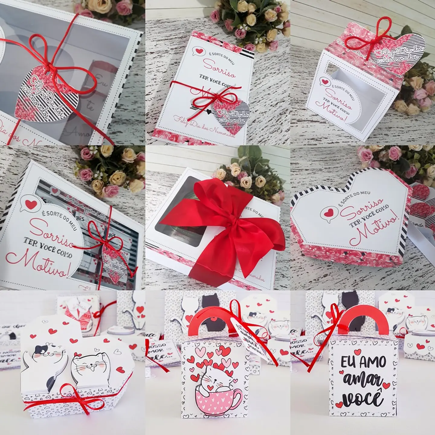 Pacote Kit Arquivo de Corte Dia dos Namorados 21 Silhouette 9