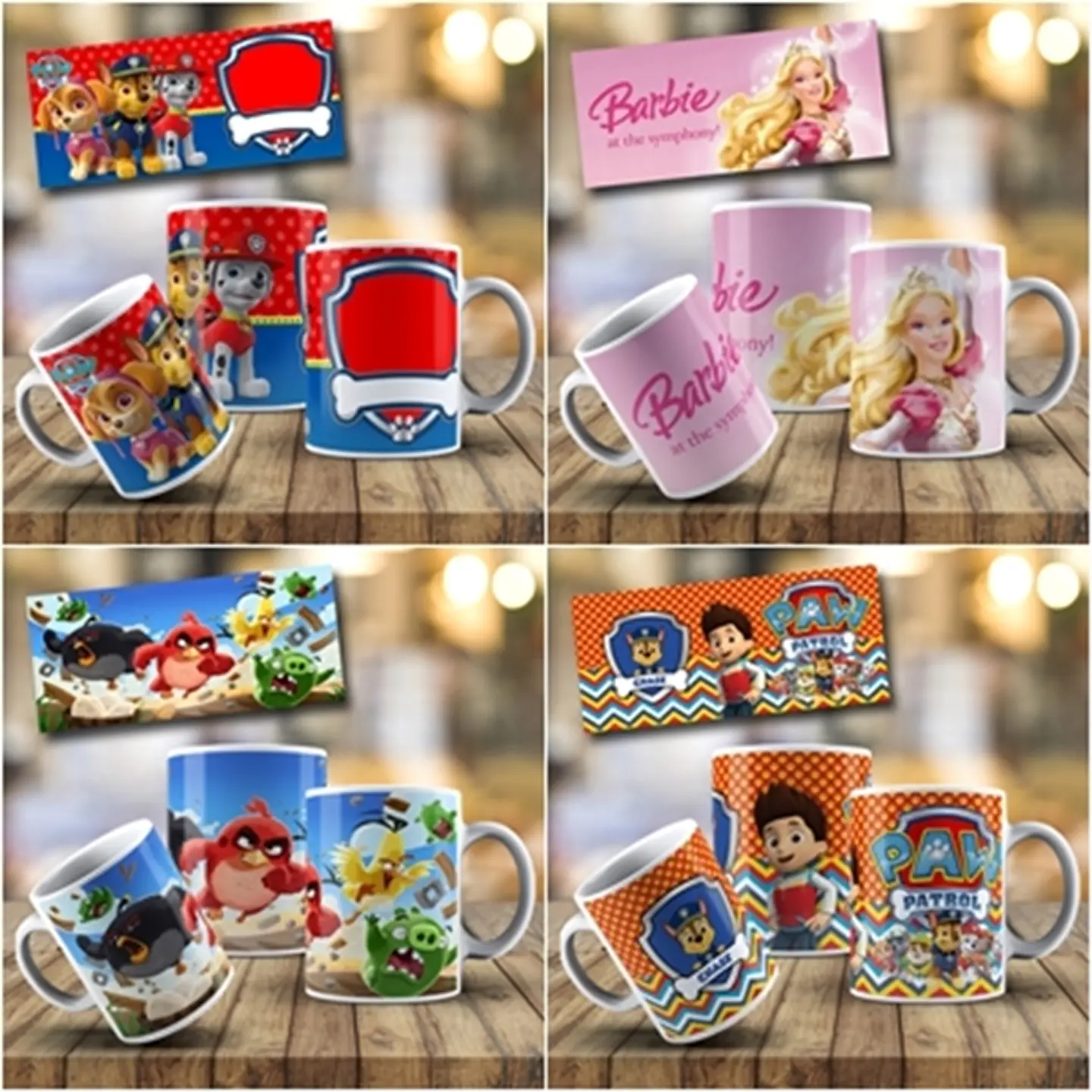 158 Artes para Caneca Personagens Infantil Arquivo em Jpge/Png 5