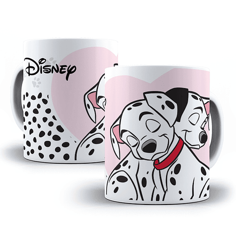6 Artes para Caneca 101 Dálmatas Arquivo em Jpge/Png