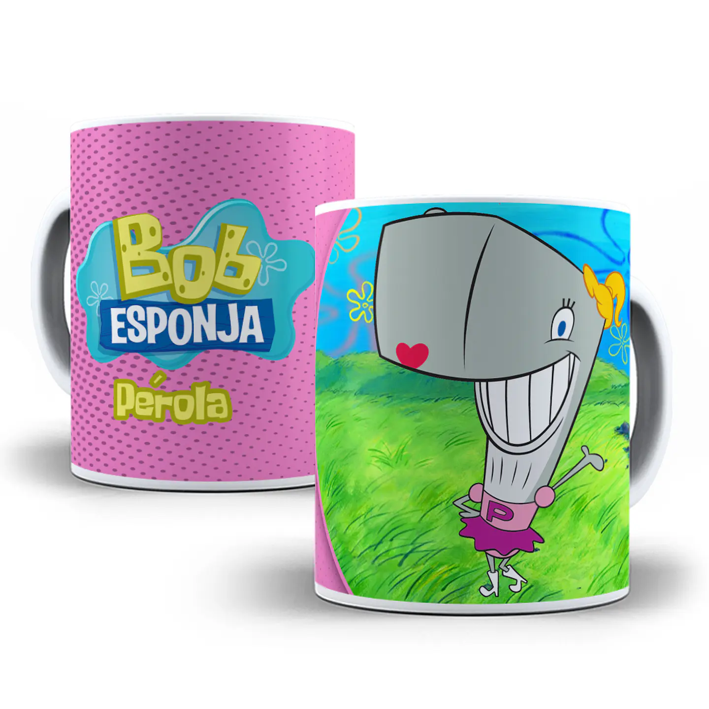 10 Artes Caneca Anime Bob Esponja Editável em Photoshop 4