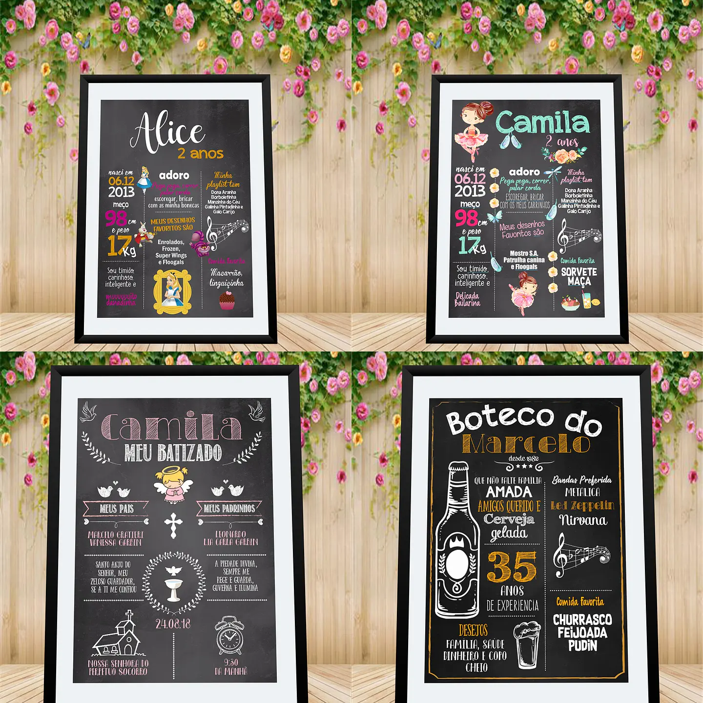 22 Artes para Quadro Chalkboard Editaveis Studio Silhouette 1