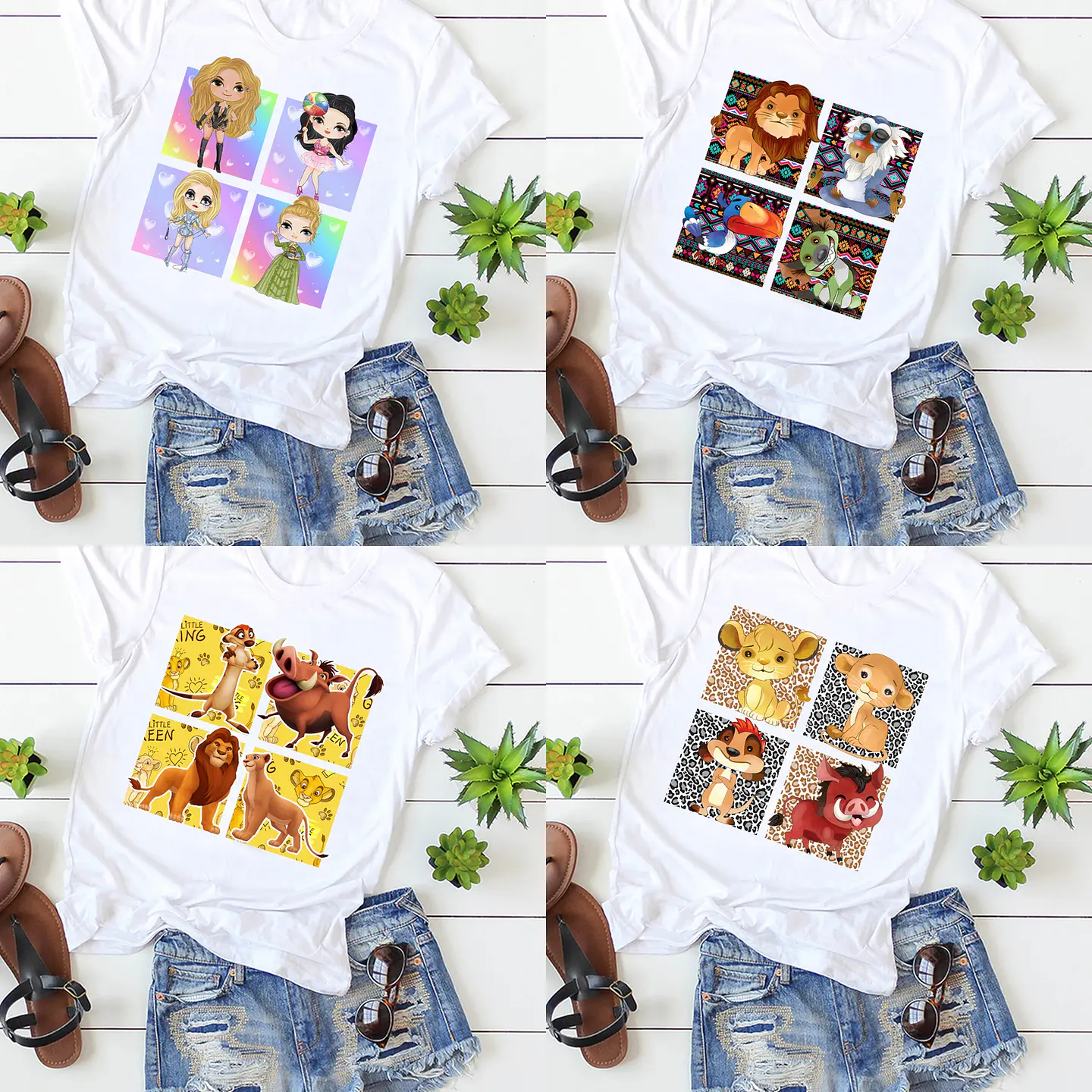 35 Artes para Camisa Personagens Arquivo em Jpge/Png 3