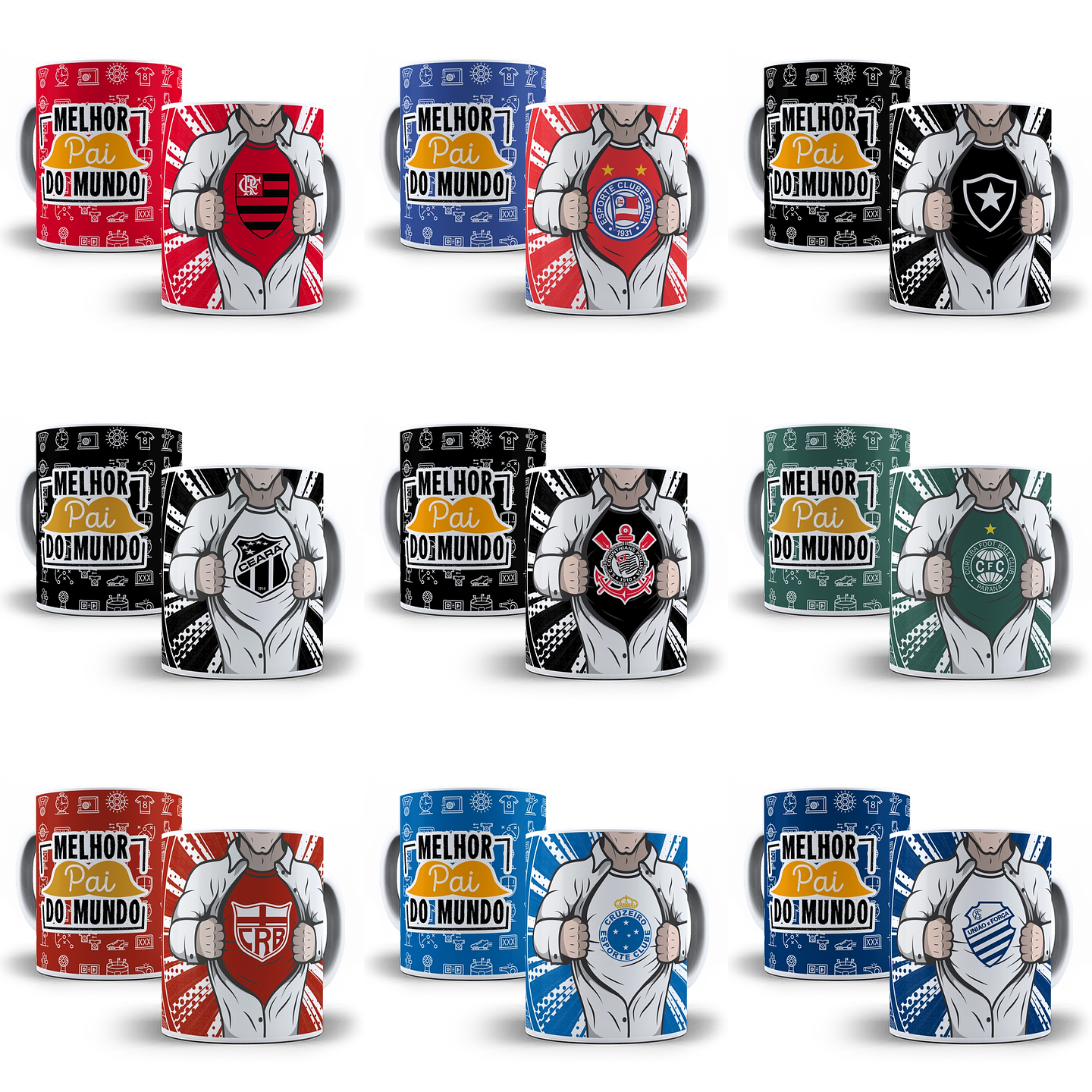 41 Artes Caneca Dia dos Pais Editável em Photoshop 3