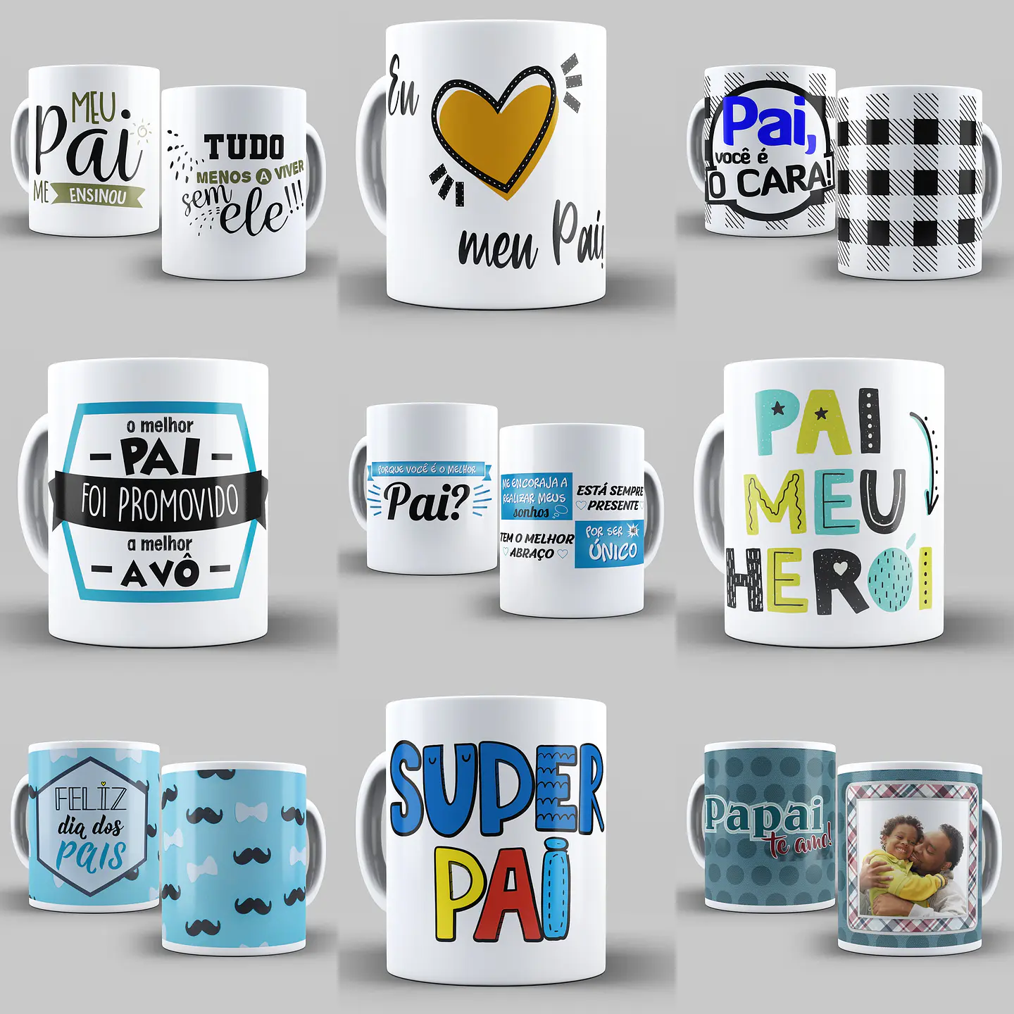 Mega Pacote Dia dos Pais 1.0 Sublimação Arquivos Diversos 2