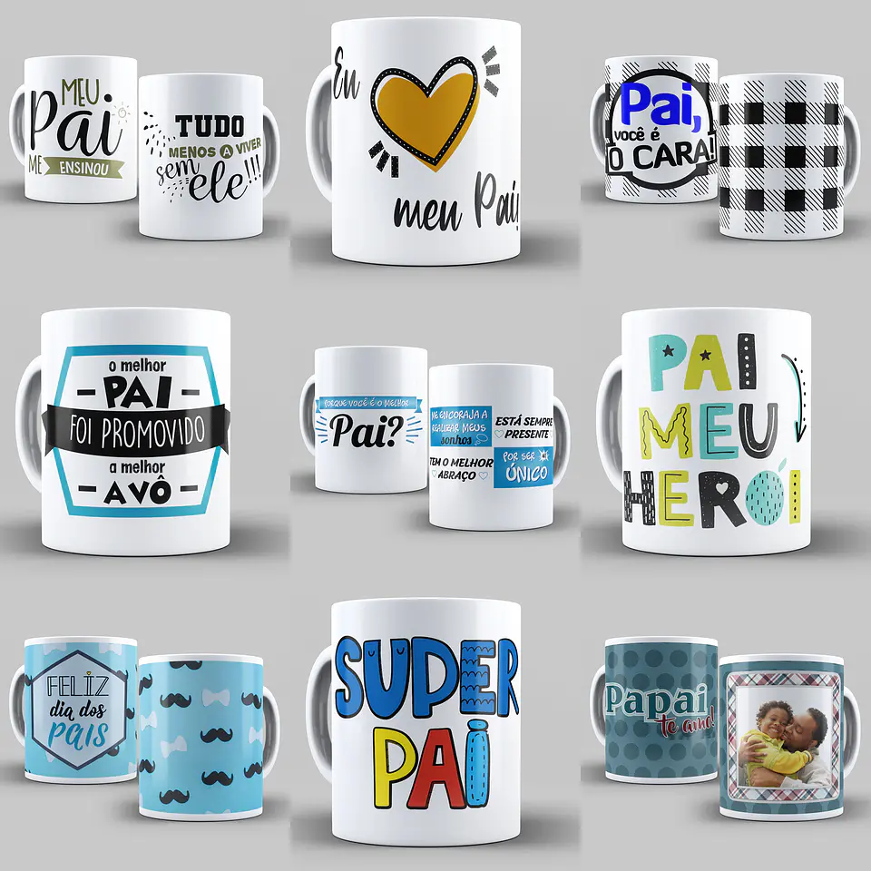 Mega Pacote Dia dos Pais 1.0 Sublimação Arquivos Diversos 2