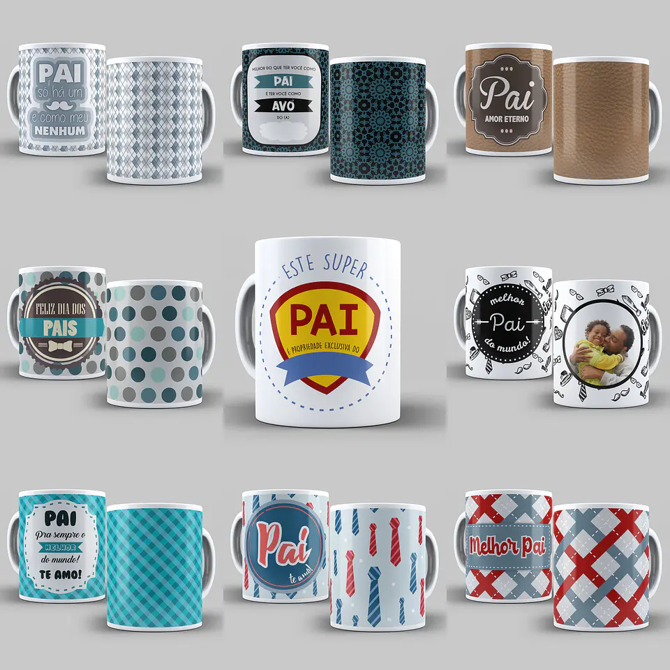 Mega Pacote Dia dos Pais 1.0 Sublimação Arquivos Diversos 7