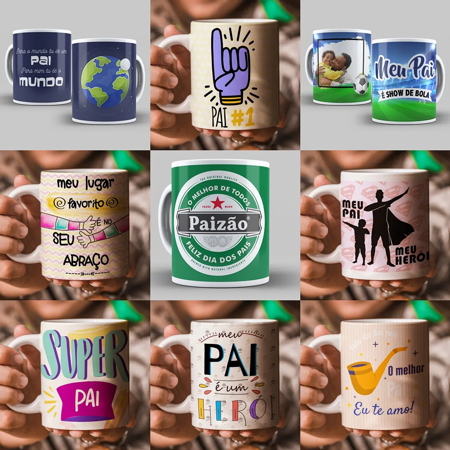 Mega Pacote Dia dos Pais 1.0 Sublimação Arquivos Diversos 8