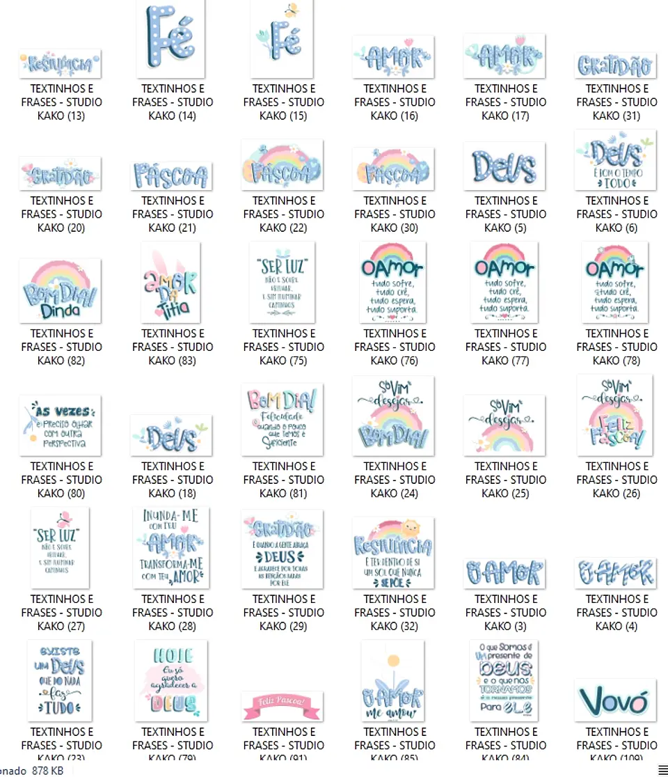 Kit Digital Páscoa Completo sem fundo Png 6