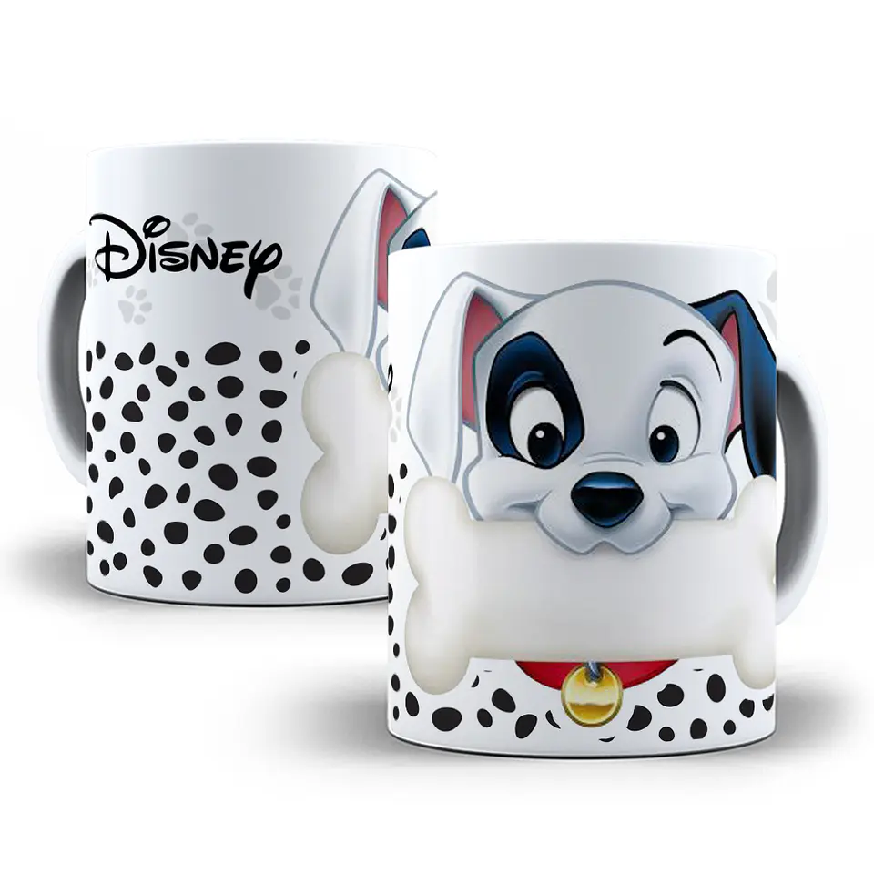 6 Artes para Caneca 101 Dalmatas Arquivo em Jpge/Png 6