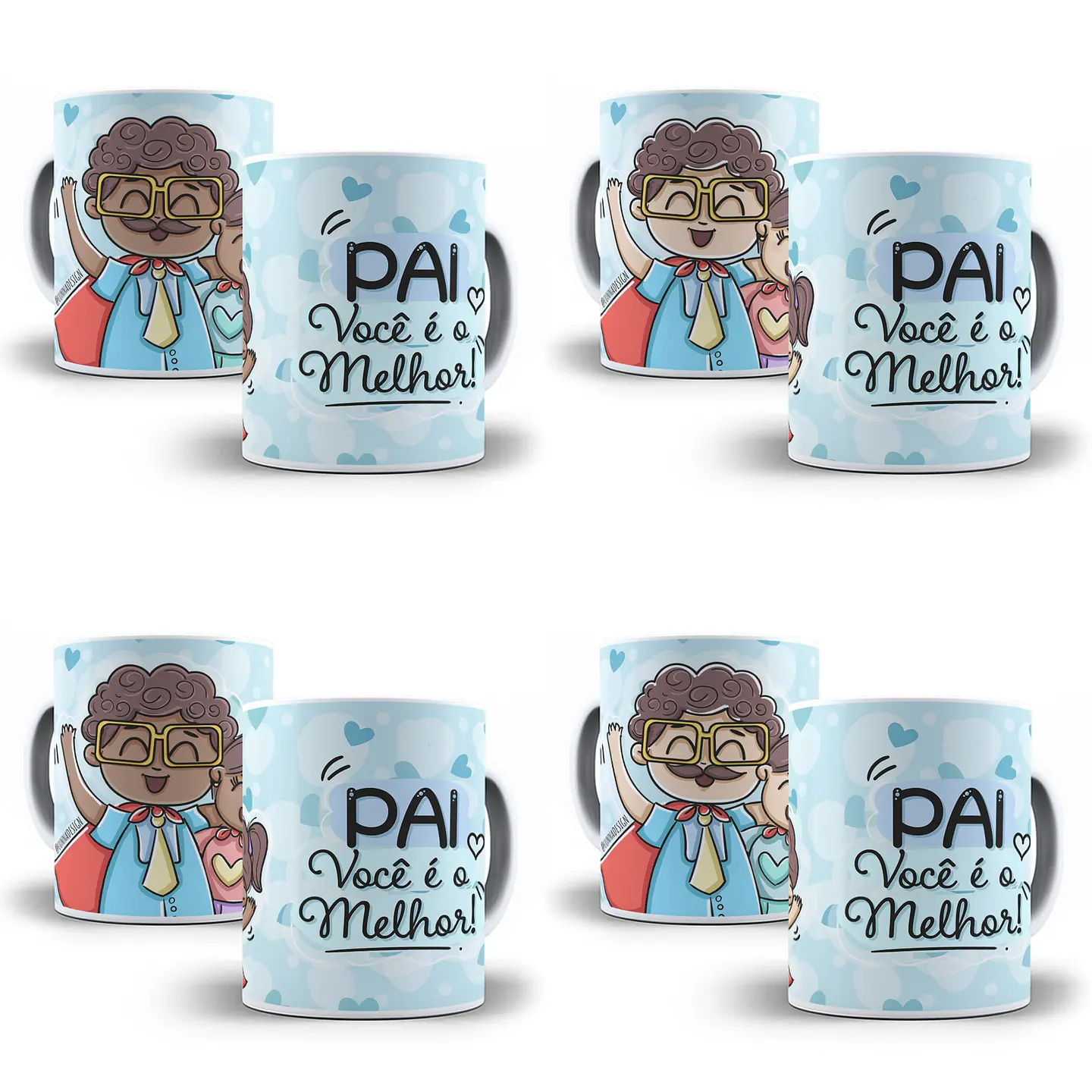 42 Artes para Caneca Dia dos Pais Sublimação Arquivo em Jpg/Png 5