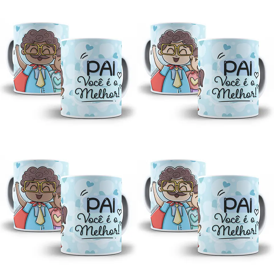 42 Artes para Caneca Dia dos Pais Sublimação Arquivo em Jpg/Png 5