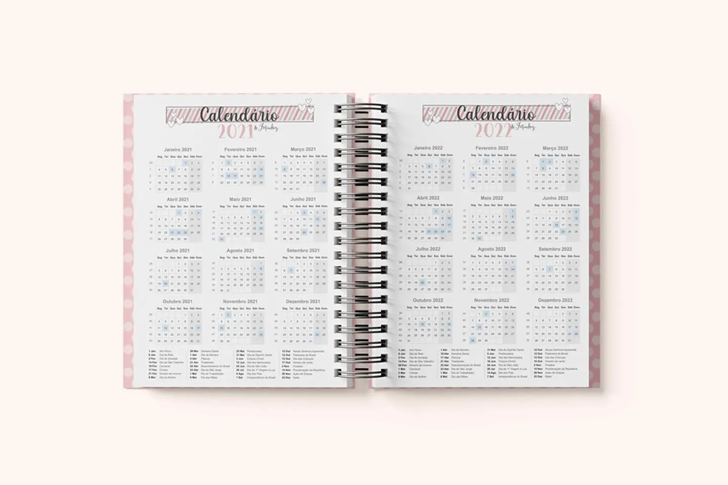 Arte para Agenda Panda Escolar Permanente 2022 PDF 4