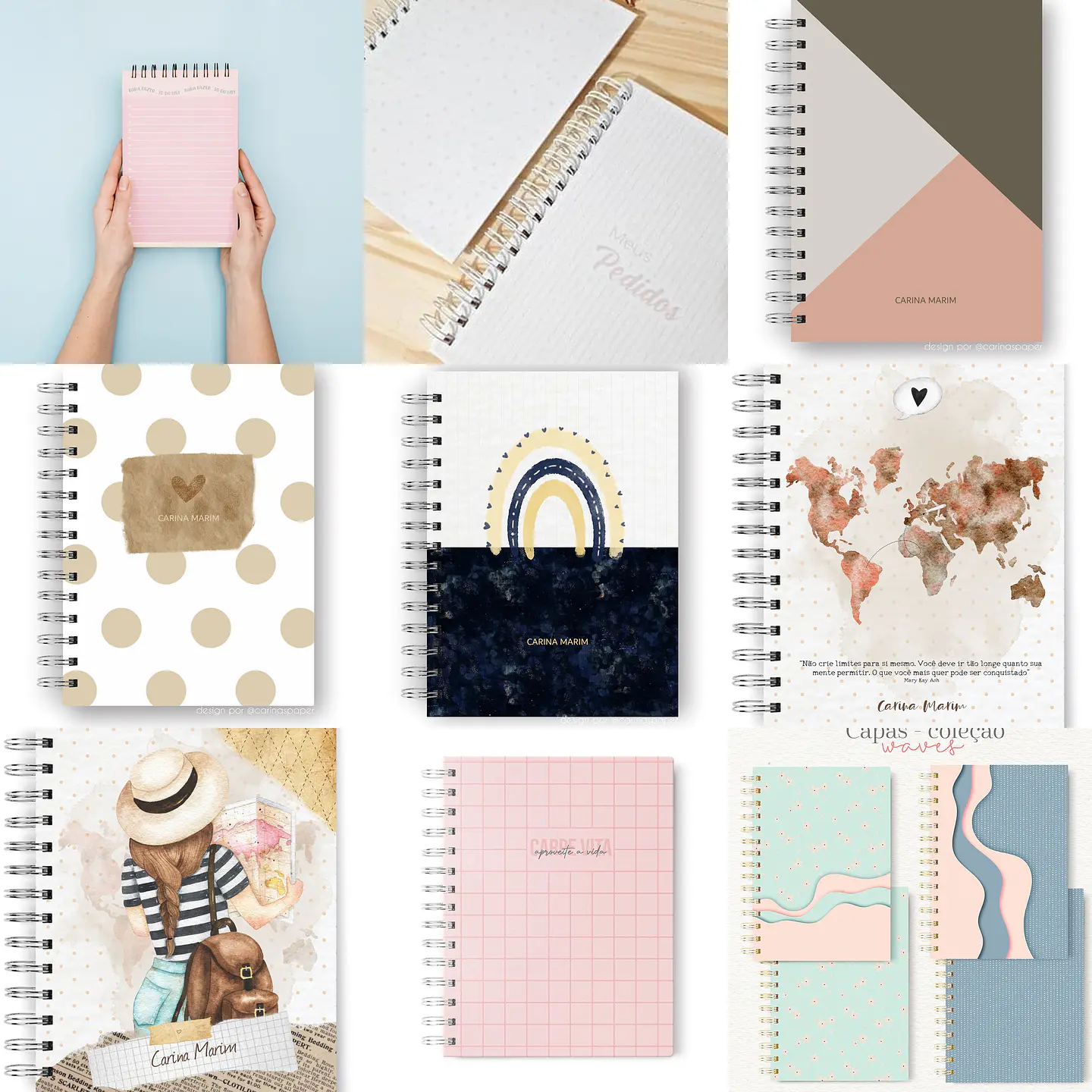Mega Pacote Encadernação Agendas Planner 2022 Arquivos Pdf e Jpge 6