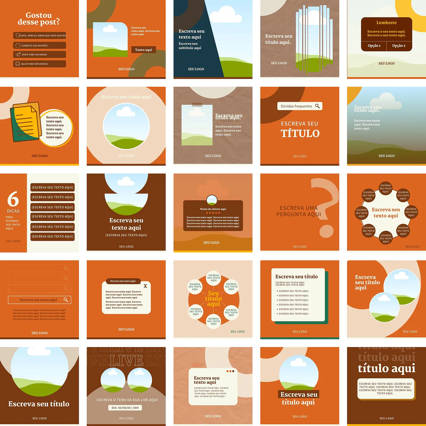 Pack Canva Contabilidade Templates Editáveis 230 Artes + Bônus 4