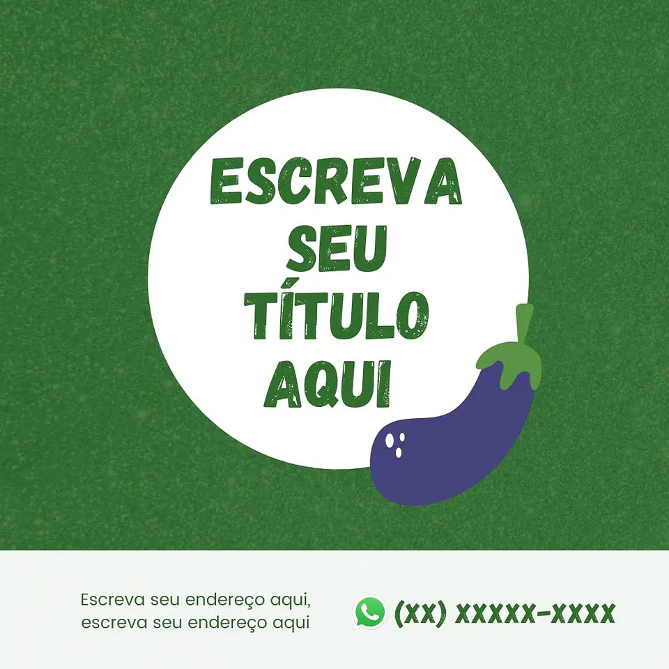 Pack Canva Hortifruti Sacolão Feira Templates Editáveis 12 Artes + Bônus 4