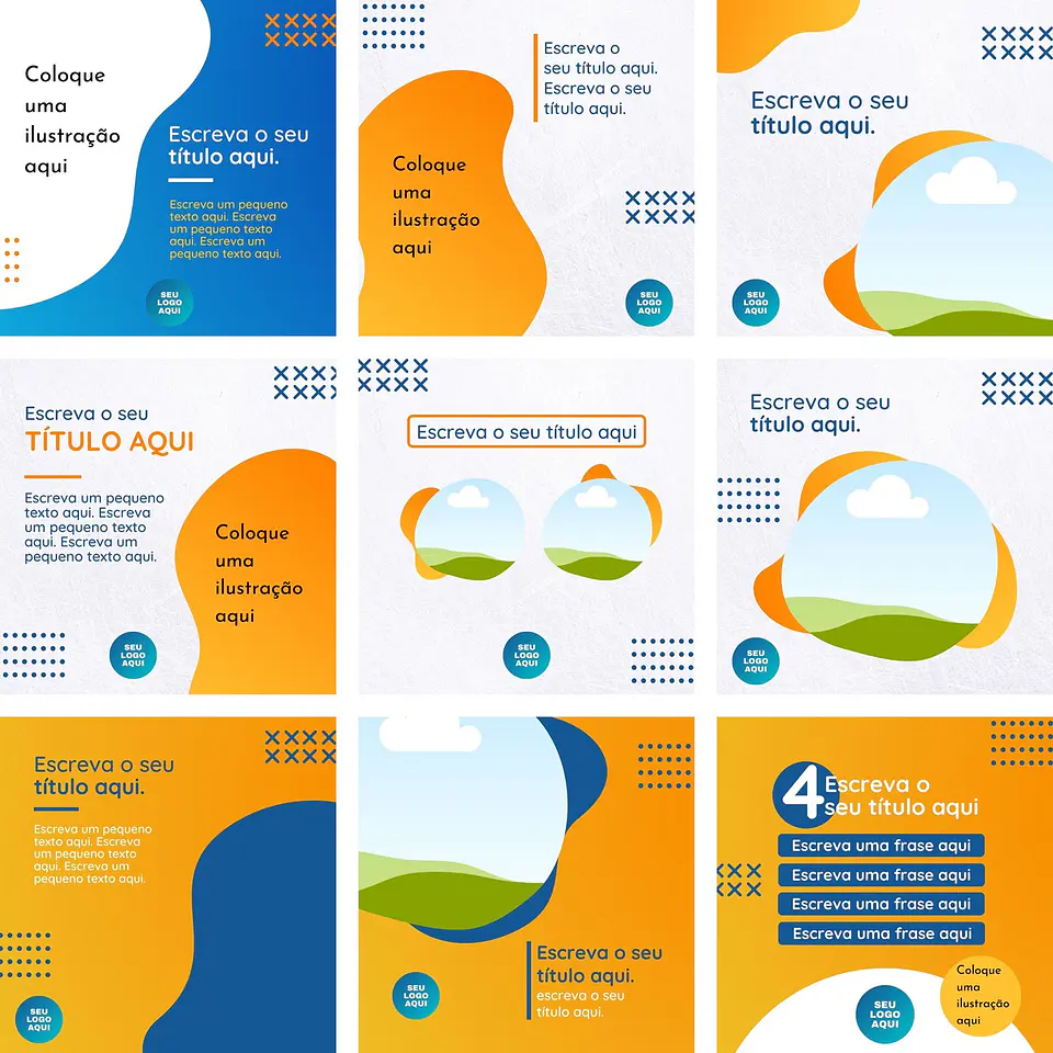 Pack Canva Empresas Startup Templates Editáveis 10 Artes + Bônus 1