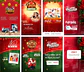 Pack Canva Natal Feed e Storie Templates Editáveis 25 Artes + Bônus - Thumbnail 2