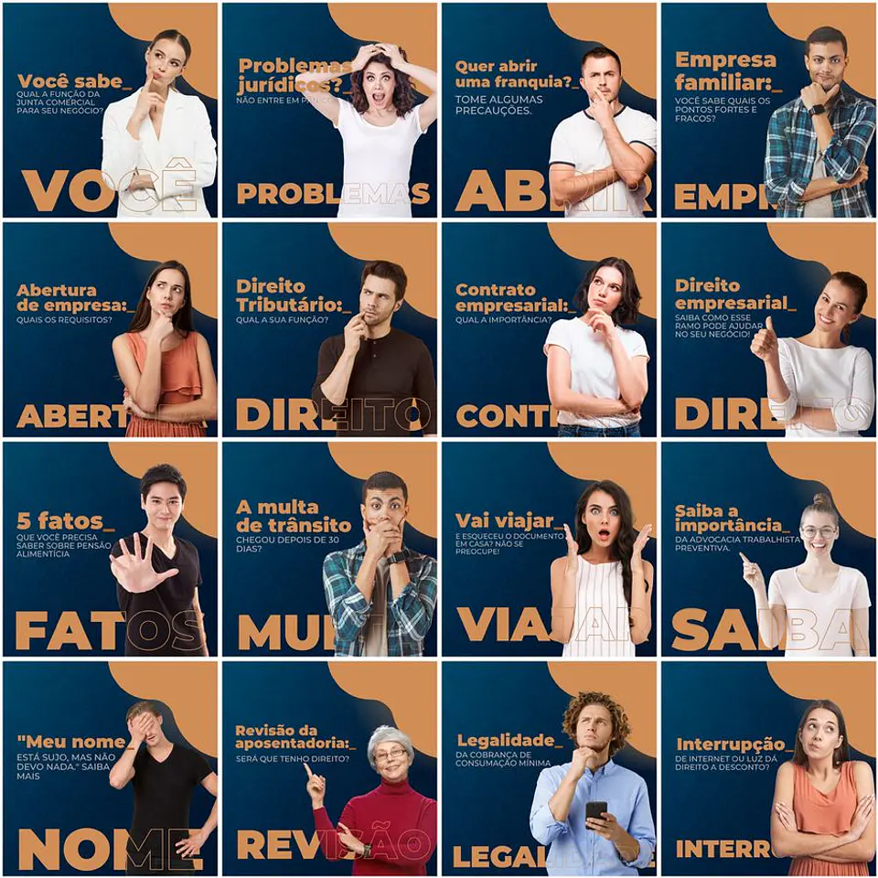 Pack Canva Advogado Advocacia Templates Editáveis 200 Artes + Legendas 3