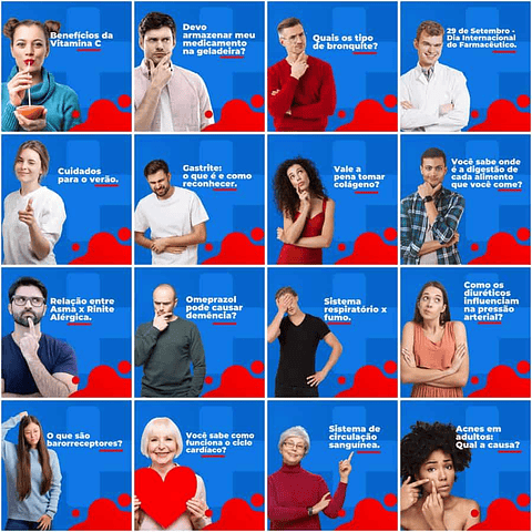 Pack Canva Farmácia Drogaria Templates Editáveis 200 Artes + Legendas