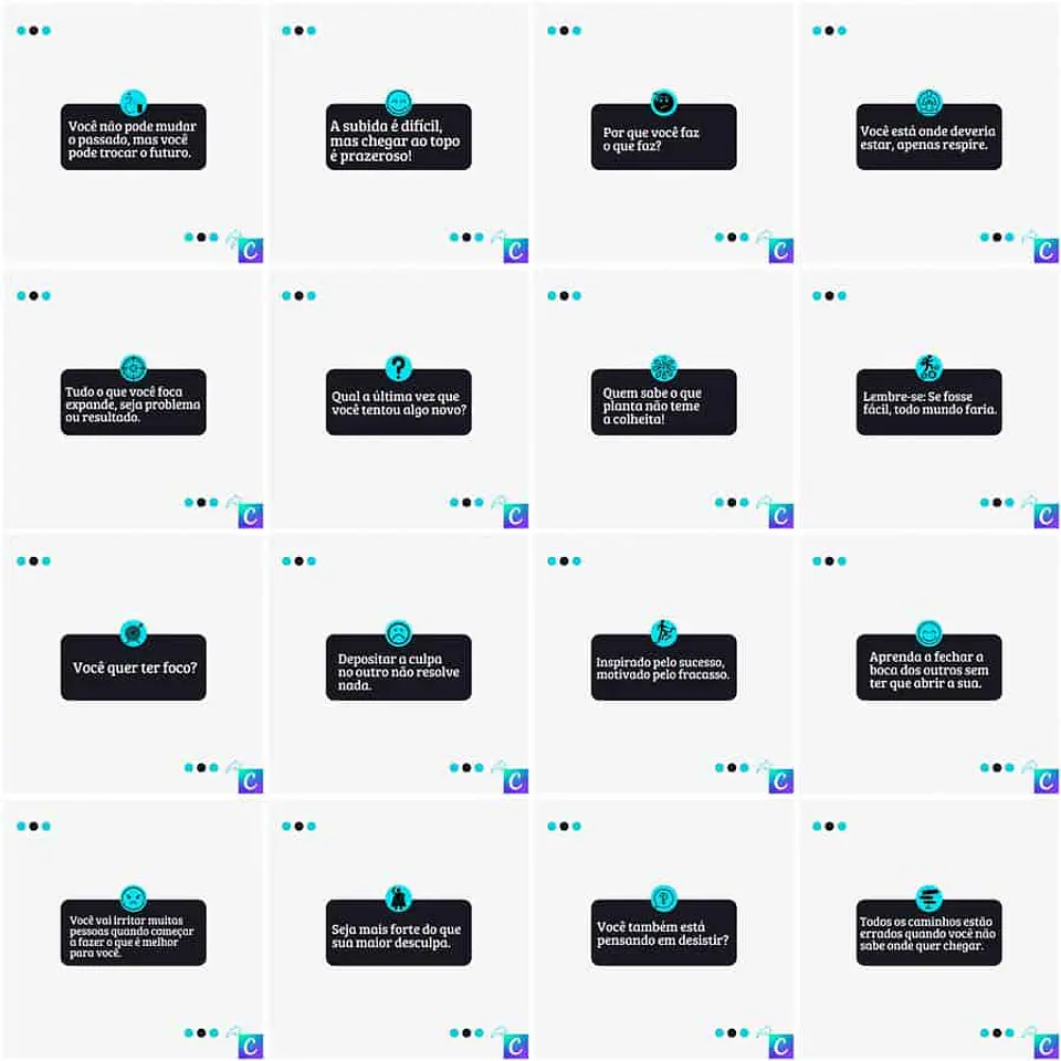 Pack Canva Coach Templates Editáveis 200 Artes + Legendas 4