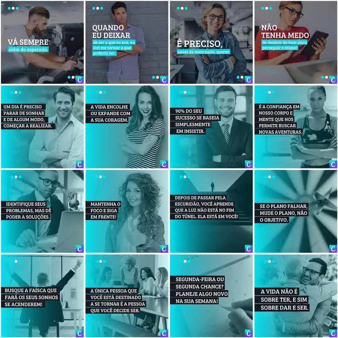 Pack Canva Coach Templates Editáveis 200 Artes + Legendas 7