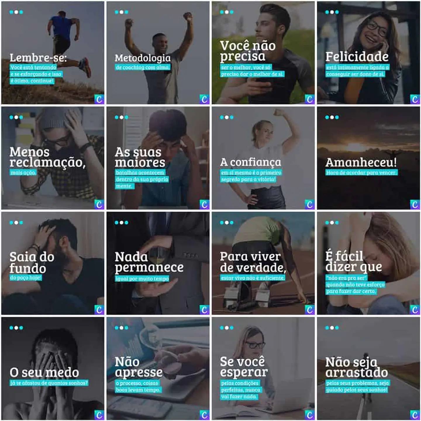 Pack Canva Coach Templates Editáveis 200 Artes + Legendas 10