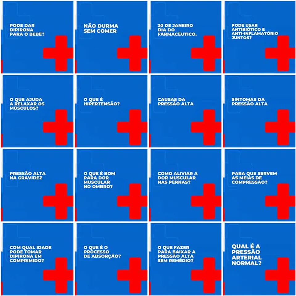 Pack Canva Farmácia Drogaria Templates Editáveis 200 Artes + Legendas 8