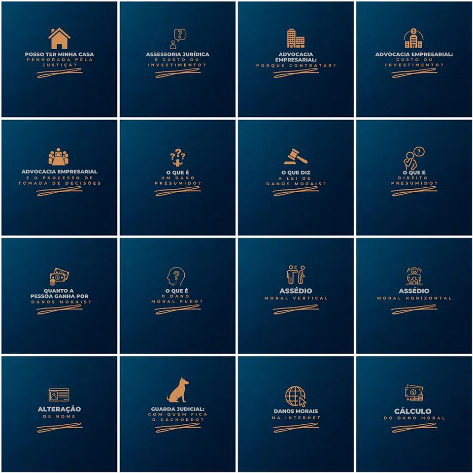 Pack Canva Advogado Advocacia Templates Editáveis 200 Artes + Legendas 9