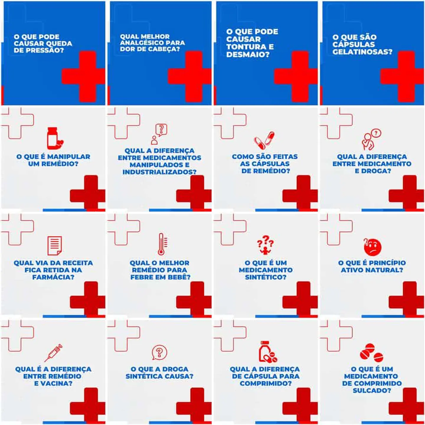 Pack Canva Farmácia Drogaria Templates Editáveis 200 Artes + Legendas 9