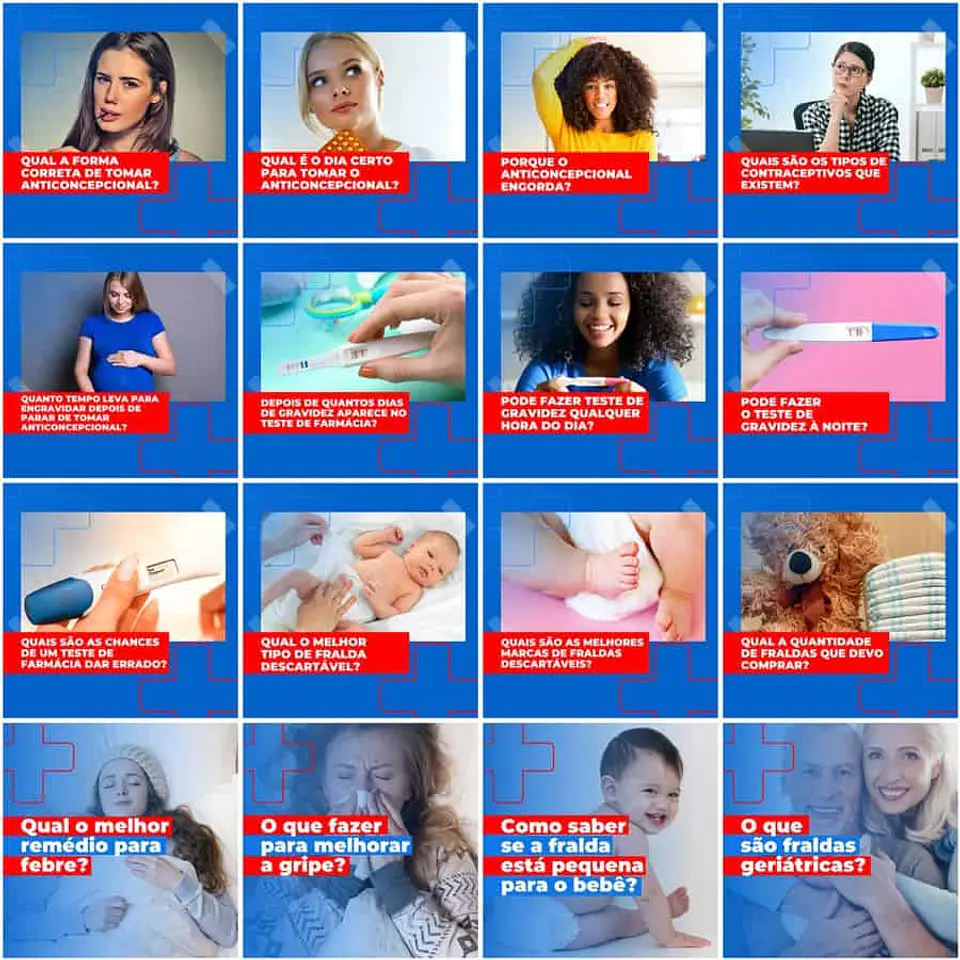 Pack Canva Farmácia Drogaria Templates Editáveis 200 Artes + Legendas 11