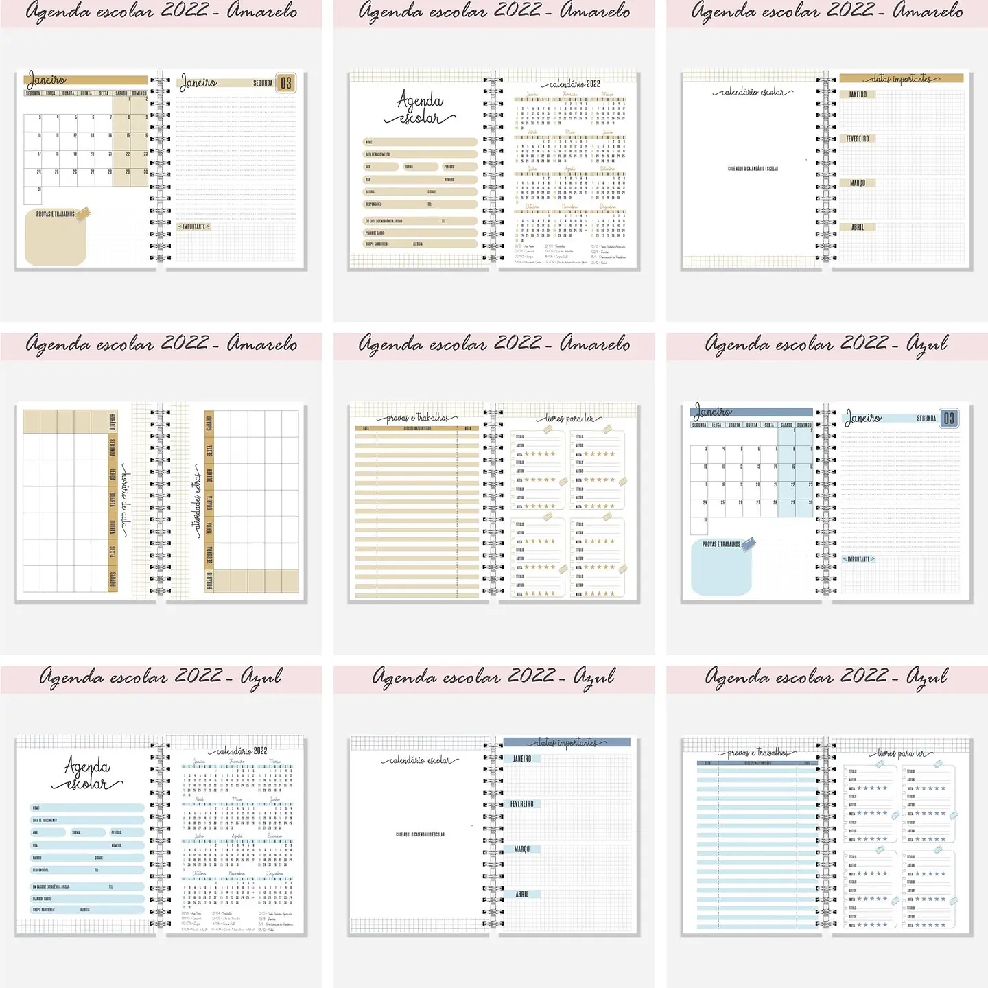Pacote Sublimação Volta as Aulas Completo em PDF e JPG 5