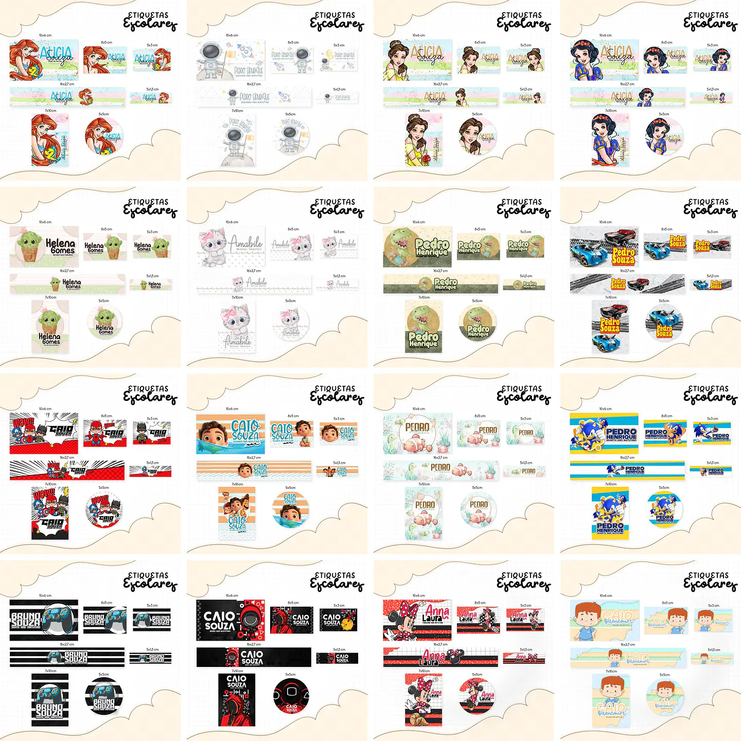 Pacote Sublimação Volta as Aulas Completo em PDF e JPG 20