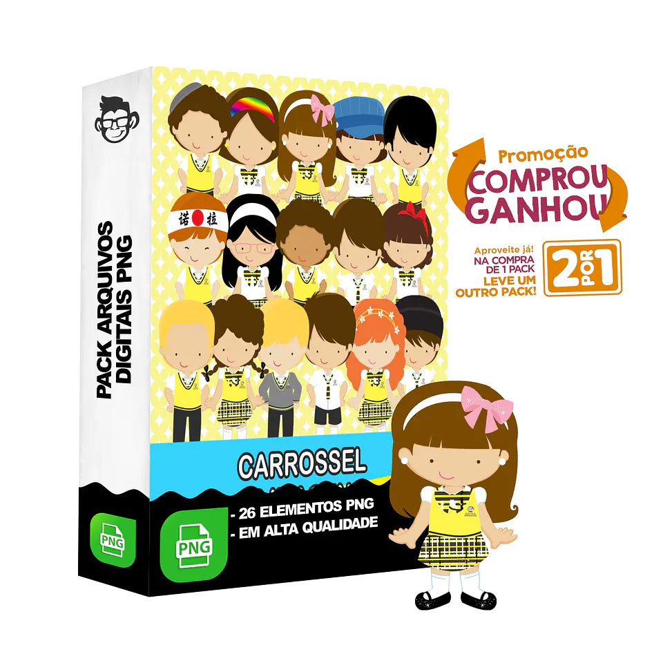 Kit Digital Carrossel sem fundo Png 1