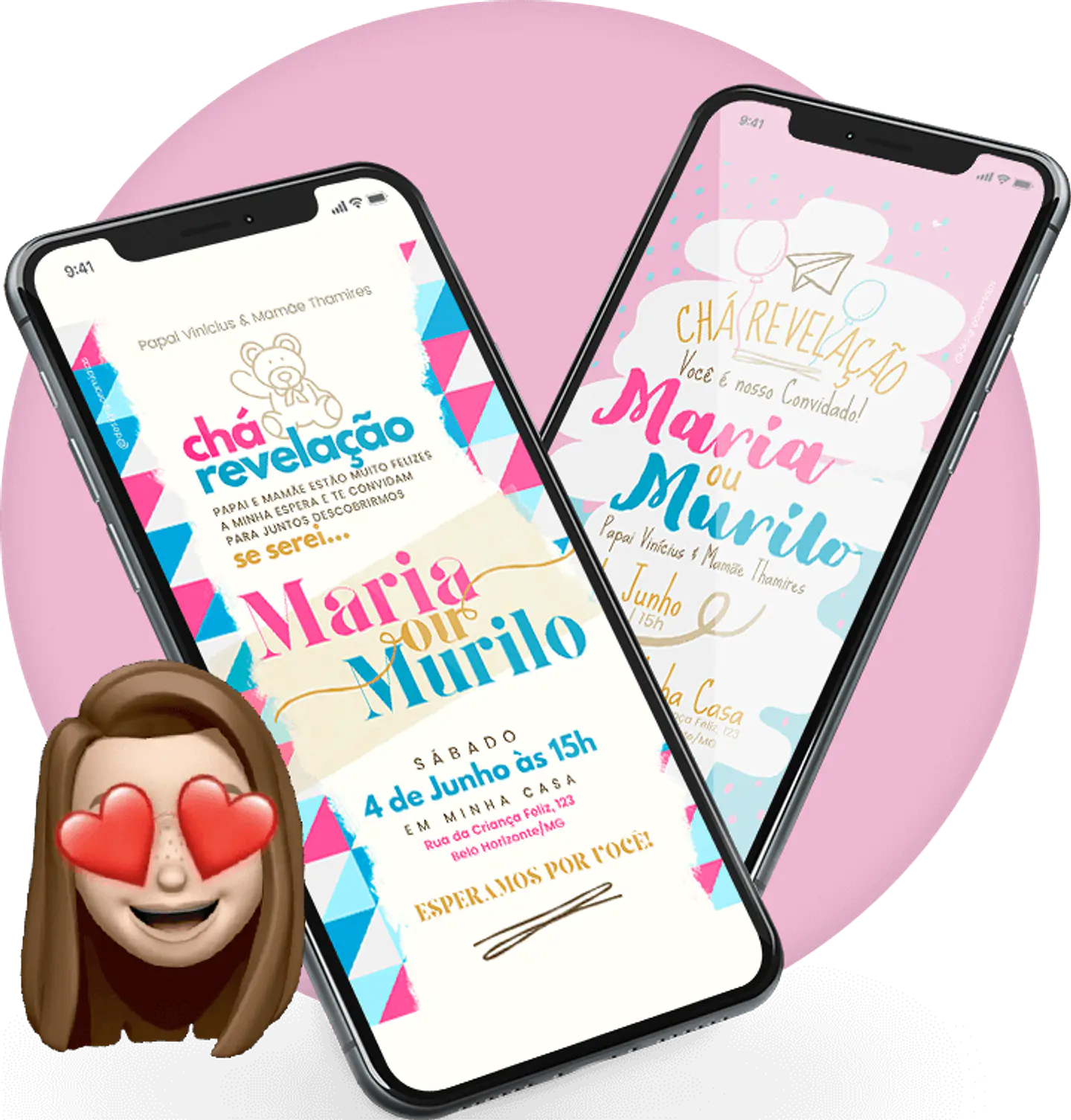 Pack Canva Convites Infantis Templates Editáveis 30 Artes 3