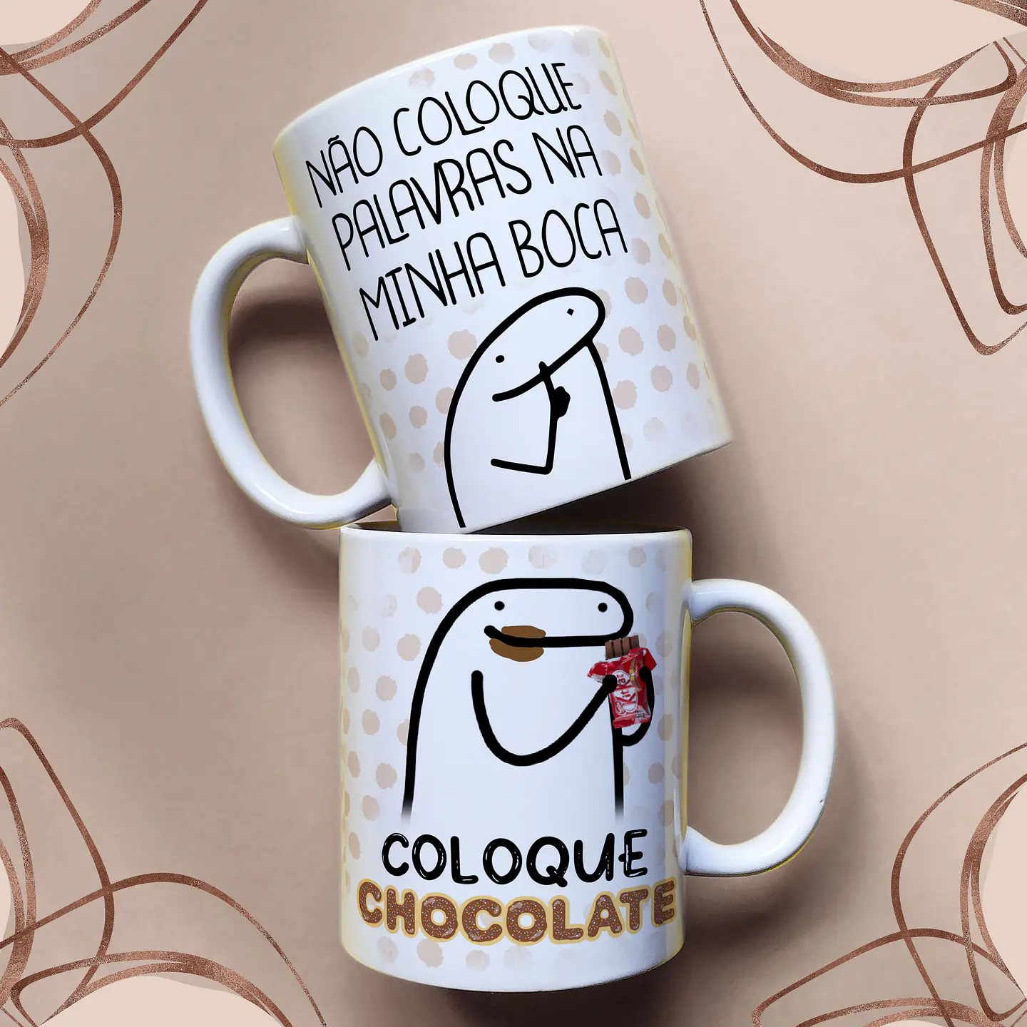 12 Artes Caneca Flork Páscoa Editável Corel Draw + Png 6