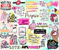 Kit Digital Lettering Frases Dia das Mulheres Arquivos sem fundo Png - Thumbnail 3