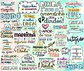 Kit Digital Lettering Frases Dindos Tios Dindas Tias Arquivos sem fundo Png - Thumbnail 3
