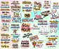 Kit Digital Lettering Frases Feliz Páscoa Arquivos sem fundo Png - Thumbnail 3