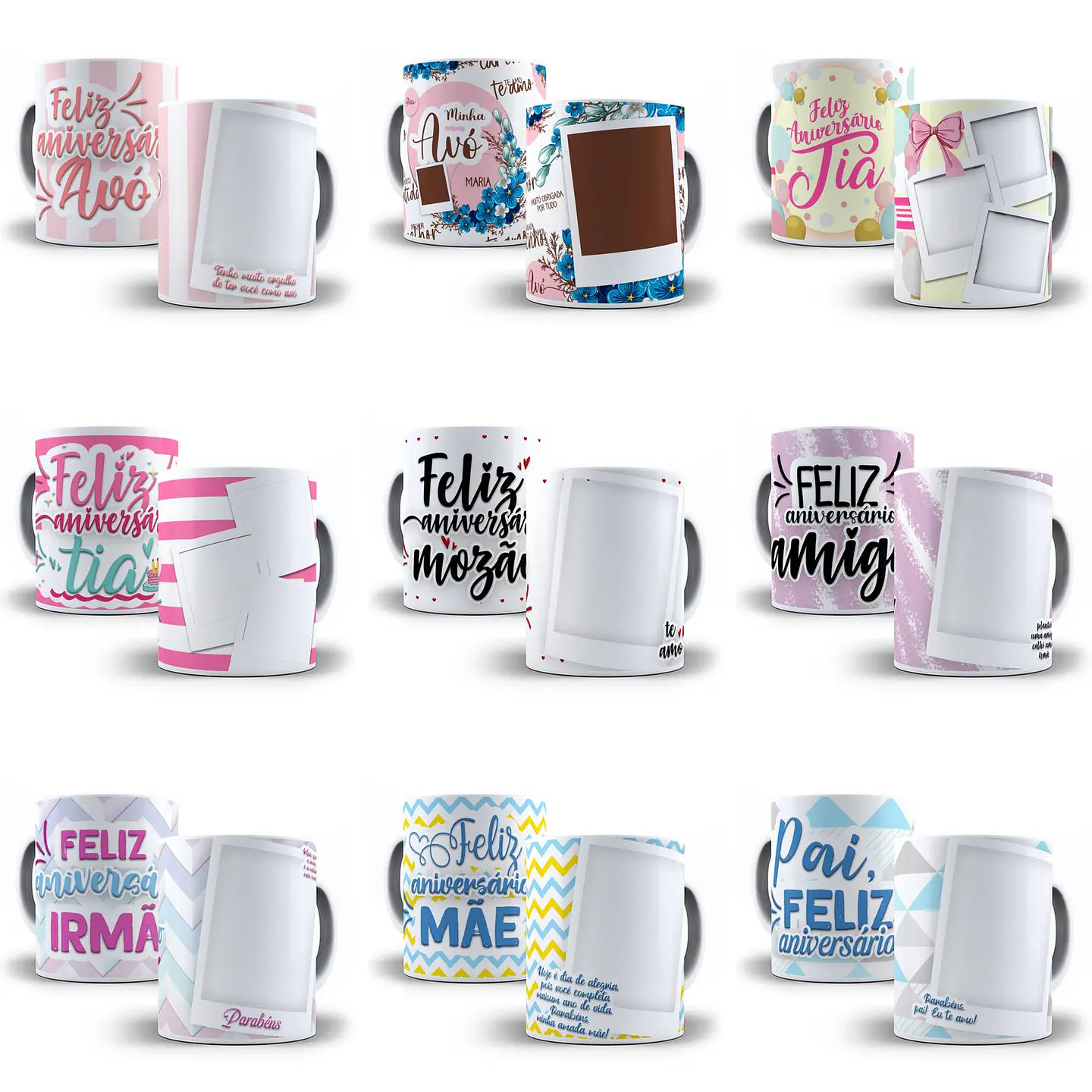 28 Artes para Caneca Aniversário Especial Editável em Photoshop + Png 3