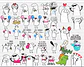 Kit Digital Flork Bento Memes Letrinhas 2 sem fundo Arquivos Png - Thumbnail 2