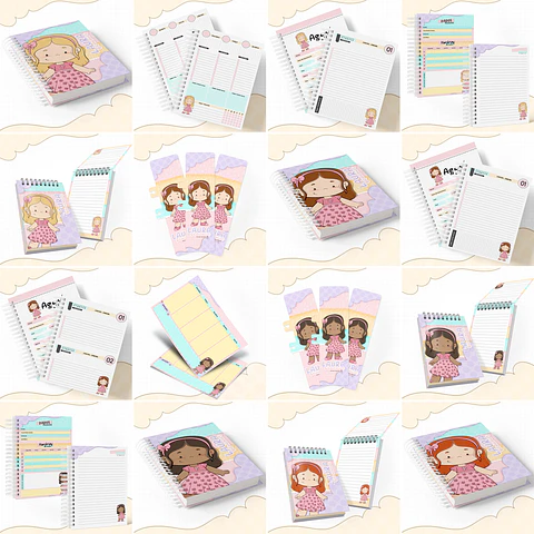 Artes para Agendas Voltas as Aulas Menino e Menino Arquivos Pdf Jpge 2022